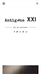 Mobile Screenshot of antigonexxi.com
