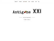 Tablet Screenshot of antigonexxi.com